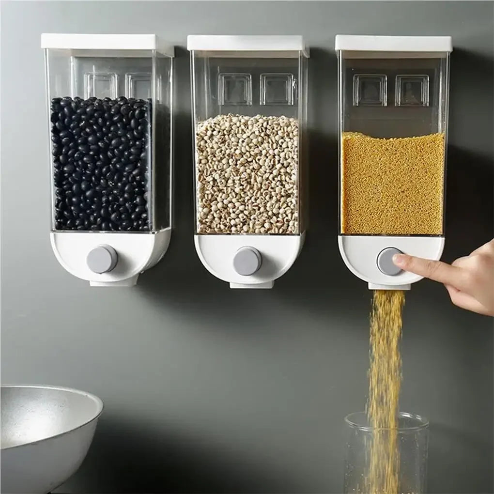 Eco-Friendly Wall-Mounted Grain Storage Container 1500ml