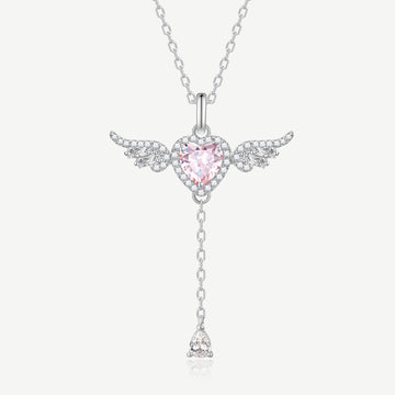 "Angel's Love" Sterling Necklace