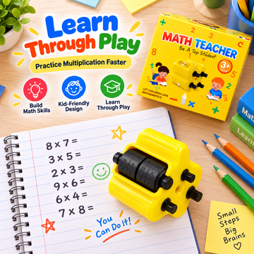 4 in 1 SmartMath Pro™ – Interactive math practice companion for children