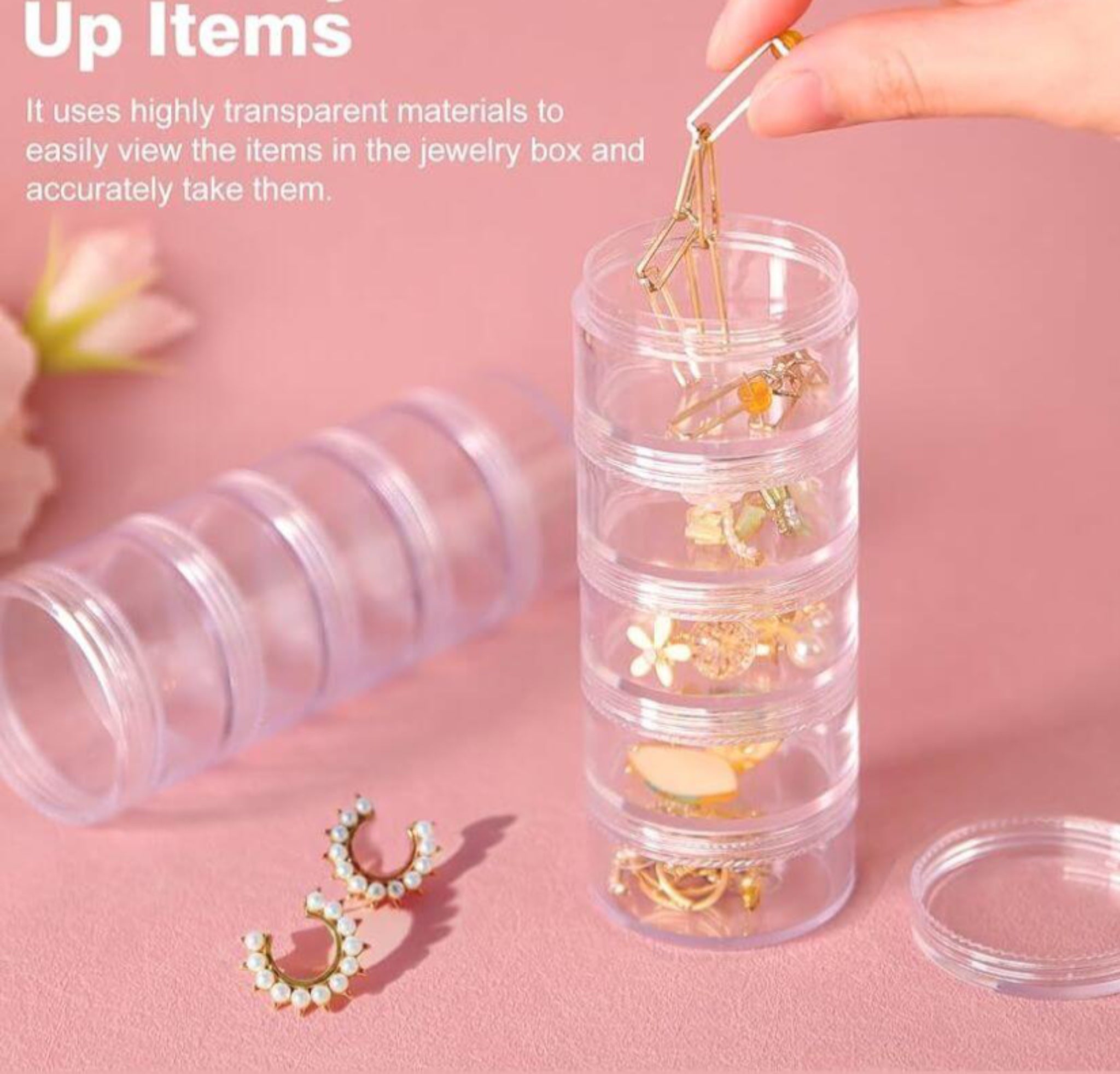 5 in 1 Multilayer jewelry Box