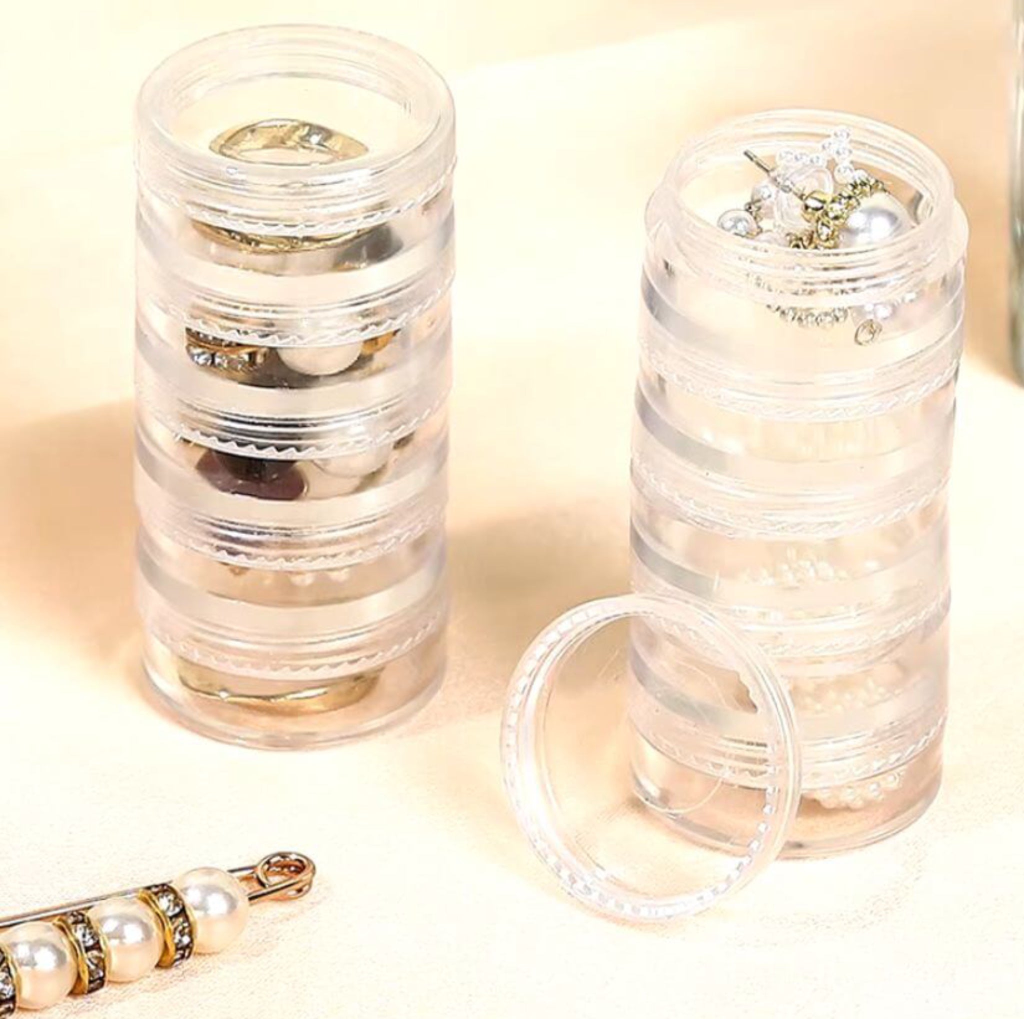 5 in 1 Multilayer jewelry Box