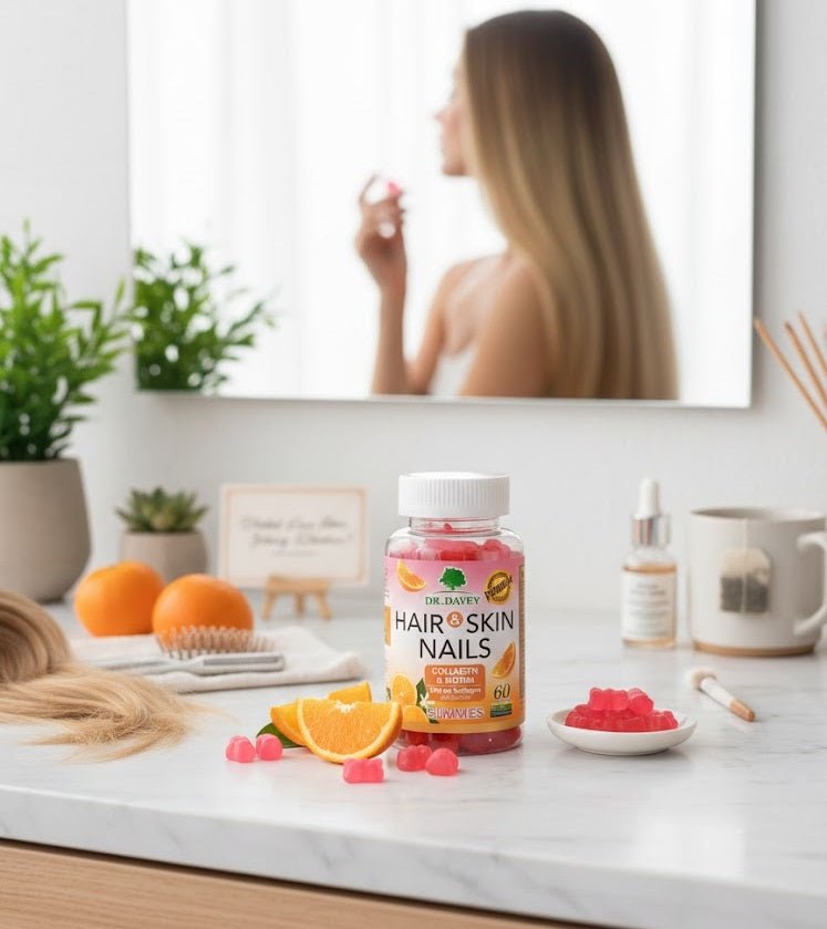 Dr. Davey - Hair & Skin Nails Collagen & Biotin Gummies