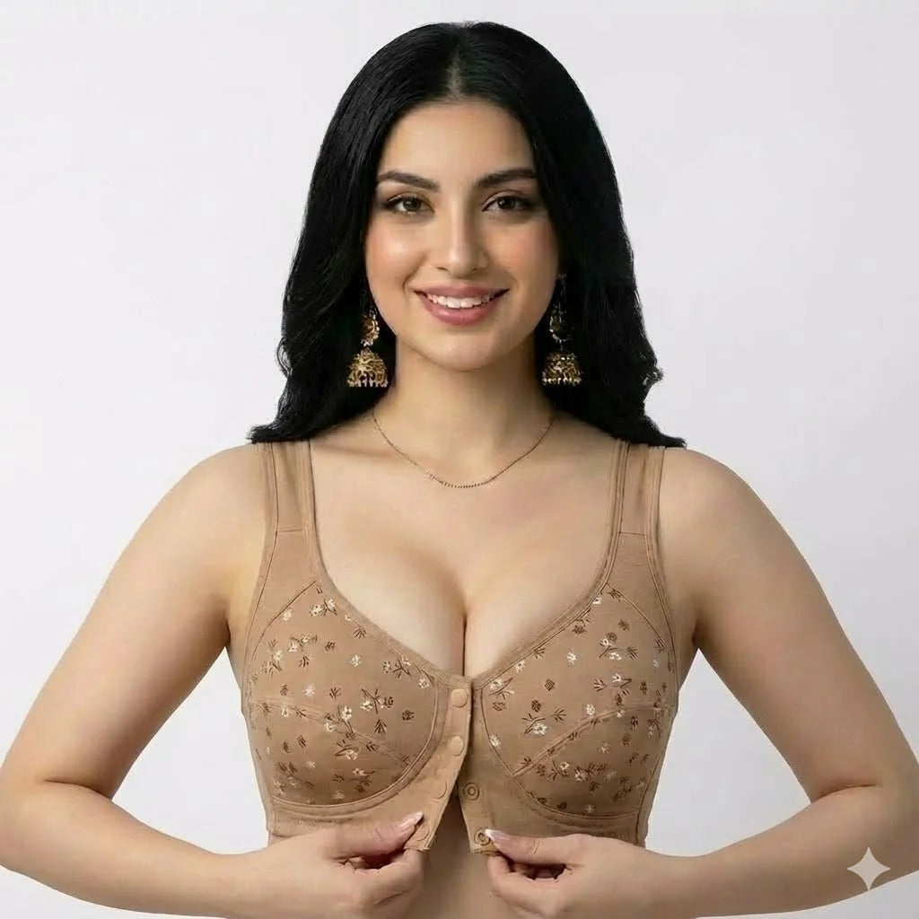 2026 New Anti Sagging Front Open Bra