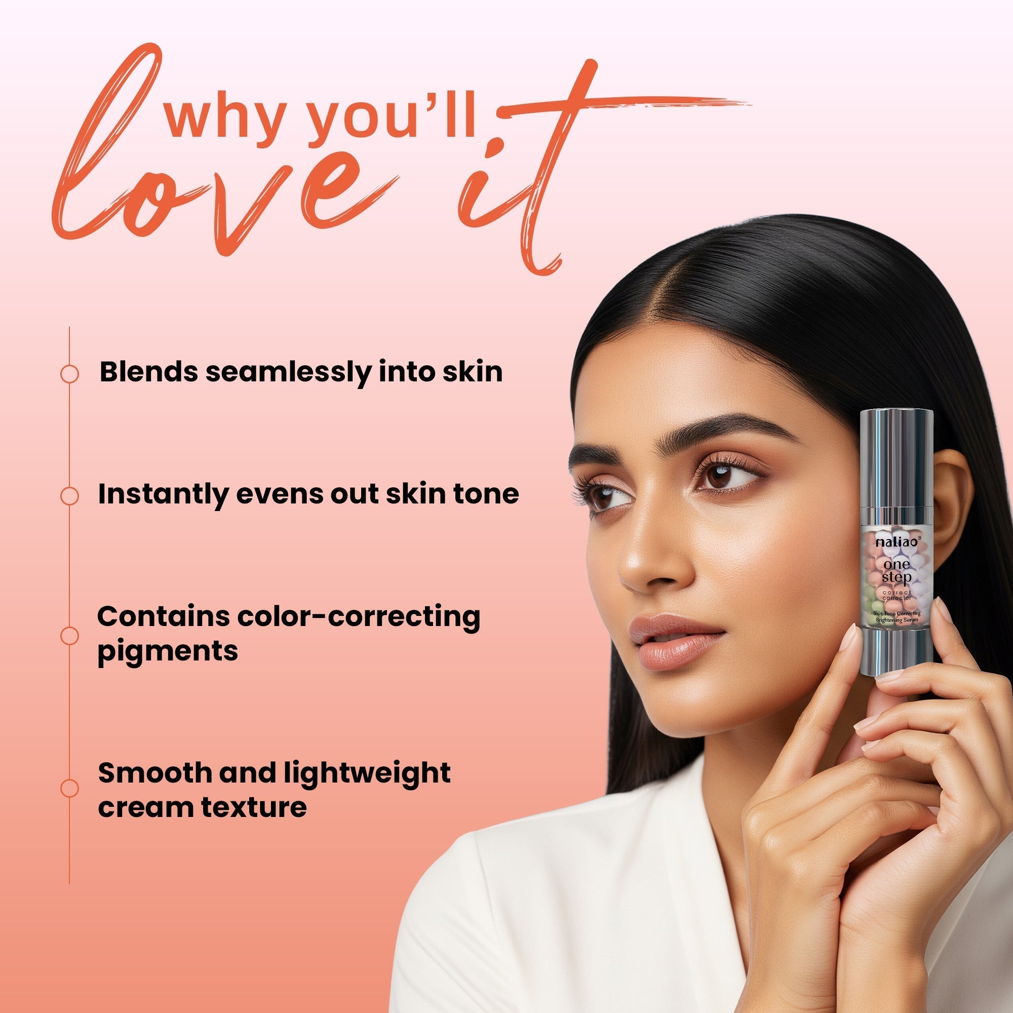 Maliao One Step Correct Corrector Serum